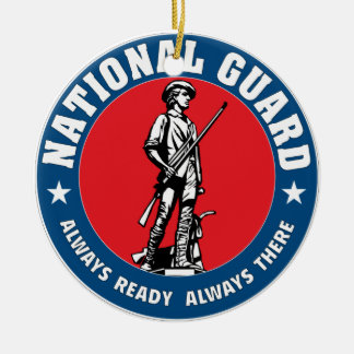 Nationalgarde Keramik Ornament
