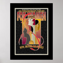 Nationalgeschichte der Frauen Centennial Poster Pr