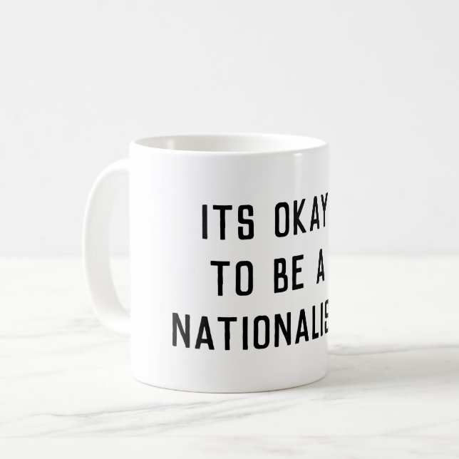 Nationalistische Tasse (Vorderseite Links)