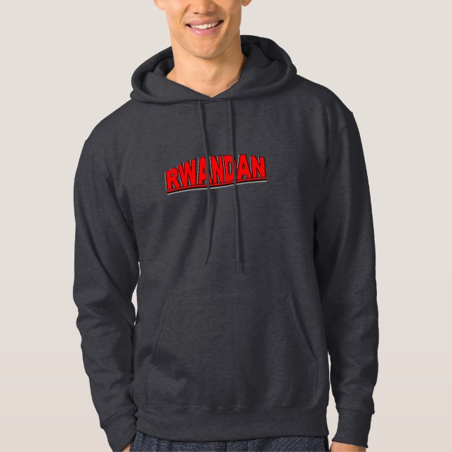 Nationalitäten - "ruandisch " hoodie (Vorderseite)