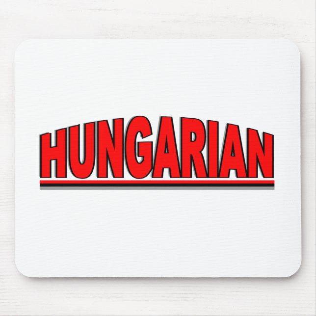 Nationalitäten - "Ungar " Mousepad (Vorne)