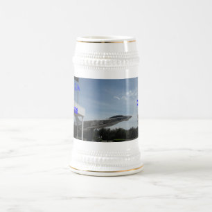 Nationalmuseum der Marinefliegerei - Stein Bierglas