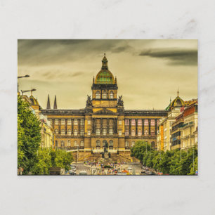 Nationalmuseum Prag Postkarte