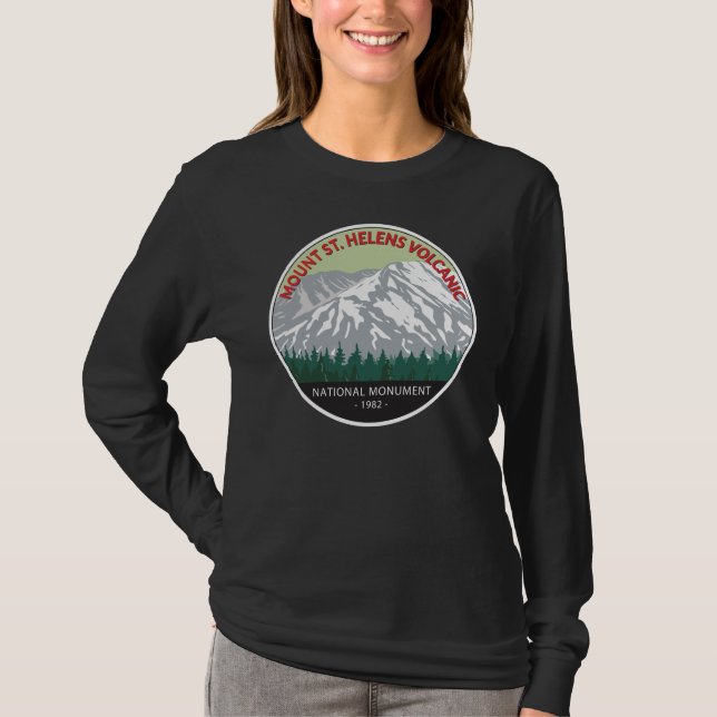 Nationalmuseum St. Helens Vintag T-Shirt (Vorderseite)