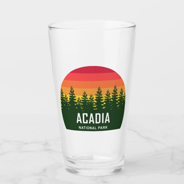 Nationalpark Acadia Glas (Vorderseite)