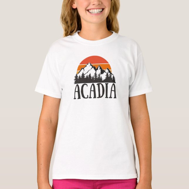NATIONALPARK ACADIA T-Shirt (Vorderseite)