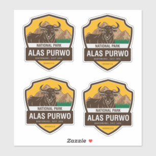Nationalpark Alas Purwo Indonesien Aufkleber
