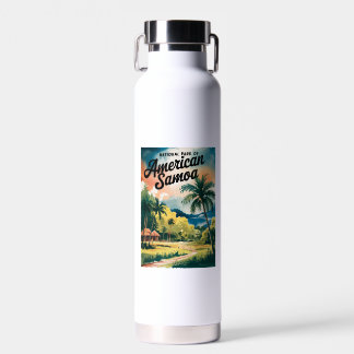 Nationalpark Amerikanisch-Samoa - Aquarellbahn - Trinkflasche
