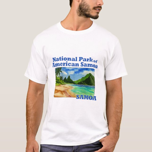 Nationalpark Amerikanisch-Samoas, Samoa T-Shirt (Vorderseite)