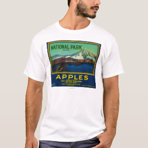 Nationalpark-Apple-Kiste LabelHood Fluss ODER T-Shirt