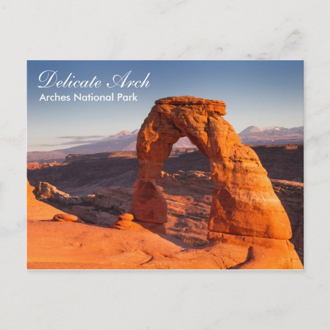 Nationalpark Arches Nacional - Delikatessen Postkarte (Vorderseite)