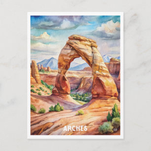 Nationalpark Arches Postkarte