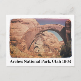 Nationalpark Arches Utah 1964 Postkarte