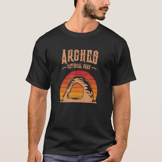 Nationalpark Arches Val Corippo T-Shirt (Vorderseite)