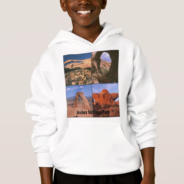 Nationalpark Arktis Nationalpark Sandstone Aches F Hoodie (Vorderseite)