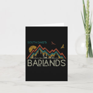 Nationalpark Badlands South Dakota Der Mount Rush Karte