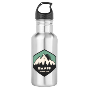 Nationalpark Banff Edelstahlflasche