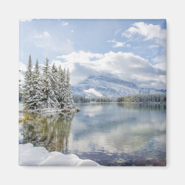 Nationalpark Banff im Winter Magnet (Vorne)