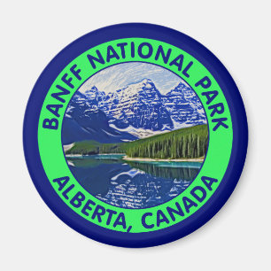 Nationalpark Banffs, Alberta, Kanada Magnet
