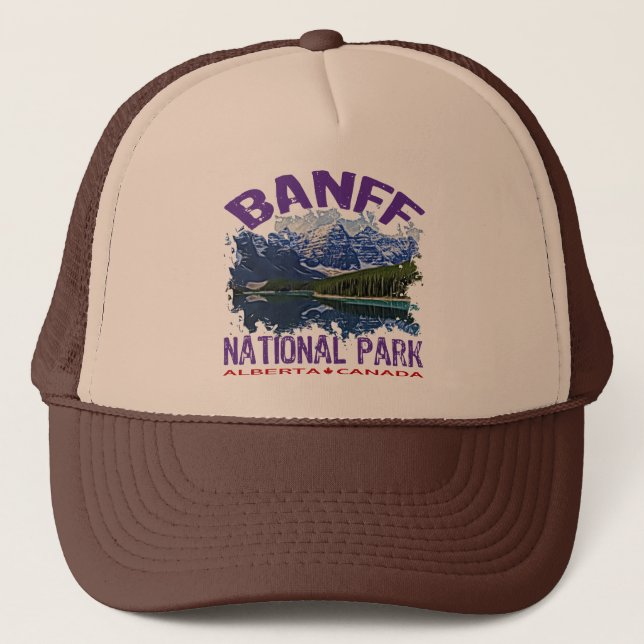 Nationalpark Banffs, Alberta Kanada Truckerkappe (Vorderseite)