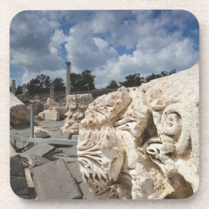 Nationalpark Beit She'an, Ruinen aus der Römerzeit Getränkeuntersetzer