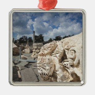 Nationalpark Beit She'an, Ruinen aus der Römerzeit Ornament Aus Metall