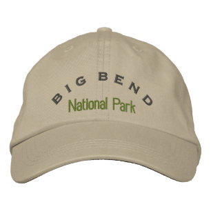 Nationalpark Big Bend Bestickte Kappe