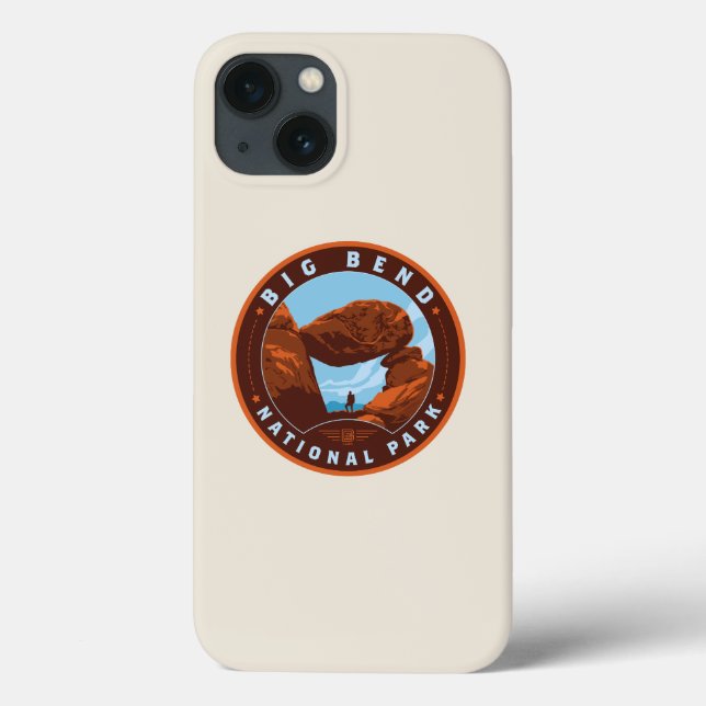 Nationalpark Big Bend Case-Mate iPhone Hülle (Rückseite)