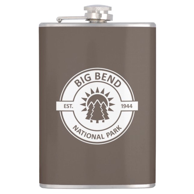 Nationalpark Big Bend Flachmann (Vorderseite)