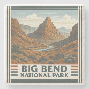 Nationalpark Big Bend Steinuntersetzer