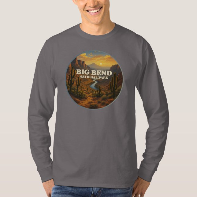 Nationalpark Big Bend T-Shirt (Vorderseite)