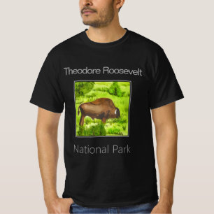 Nationalpark Bison, Theodore Roosevelt T-Shirt