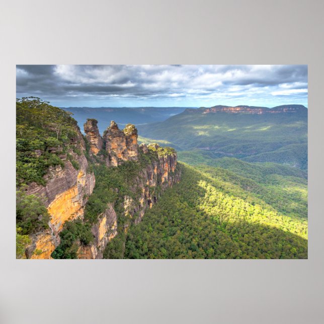 Nationalpark Blaue Berge, Australien Poster (Vorne)