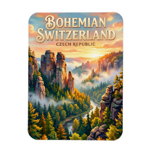 Nationalpark Böhmische Schweiz Tschechische Republ Magnet