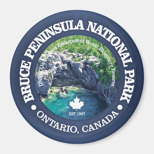 Nationalpark Bruce Peninsula Magnet (Vorne)