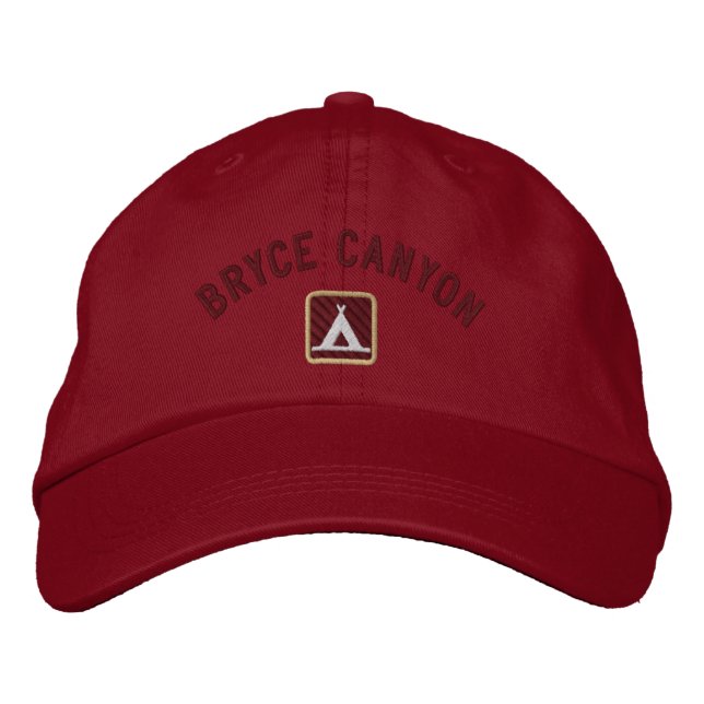 Nationalpark Bryce Canyon Bestickte Kappe (Vorderseite)
