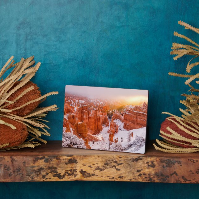 Nationalpark Bryce Canyon Fotoplatte (Seite)