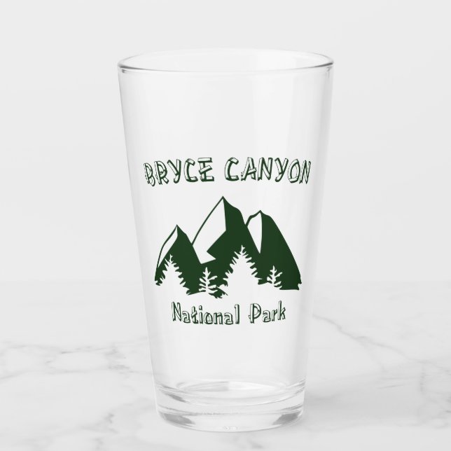 Nationalpark Bryce Canyon Glas (Vorderseite)