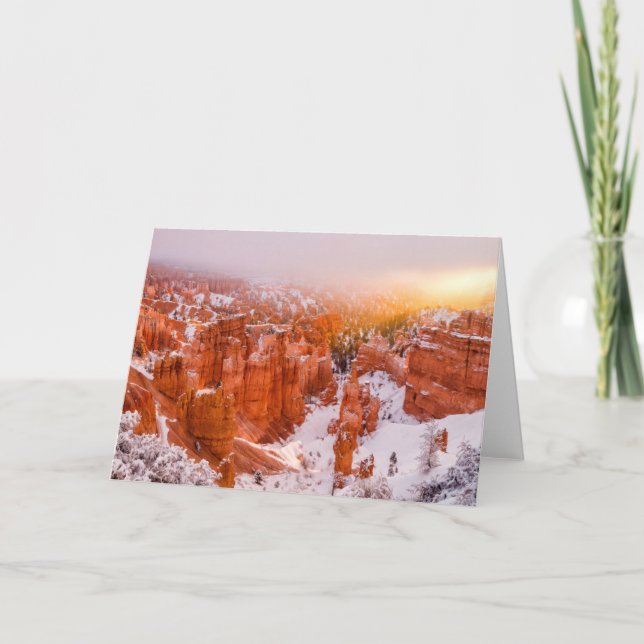 Nationalpark Bryce Canyon Karte (Vorderseite)