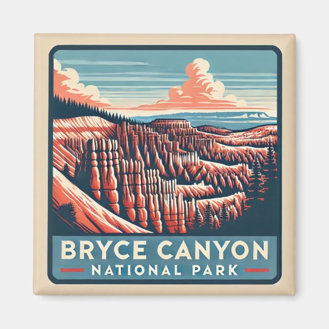 Nationalpark Bryce Canyon Magnet (Vorne)