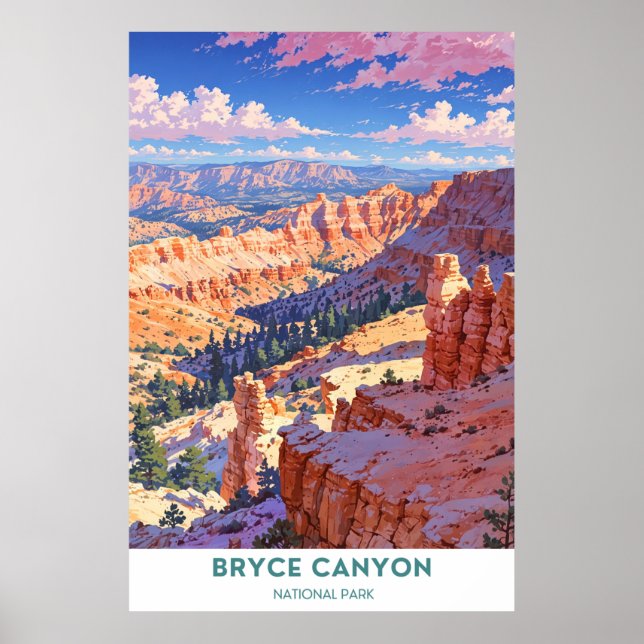 Nationalpark Bryce Canyon Poster (Vorne)