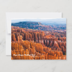 Nationalpark Bryce Canyon Postkarte
