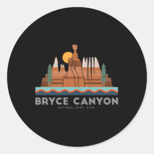 Nationalpark Bryce Canyon Runder Aufkleber