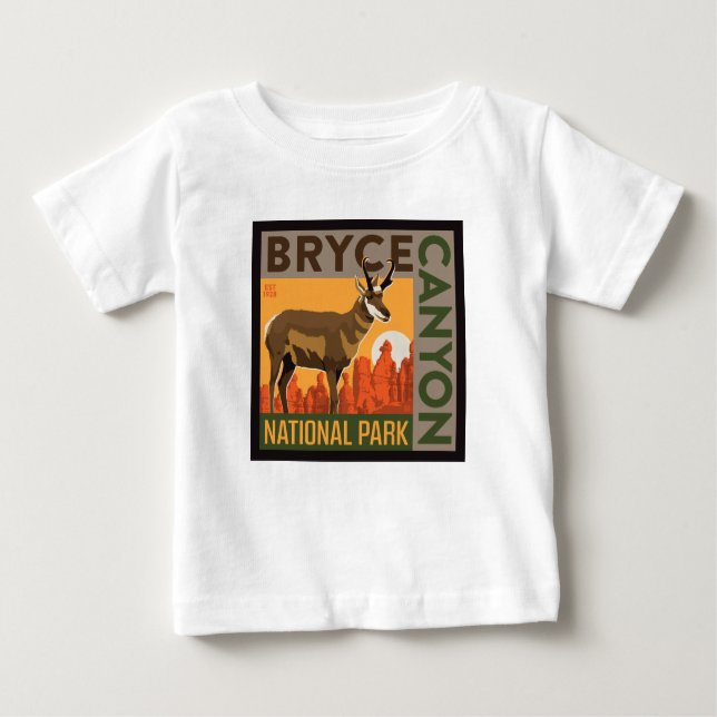 Nationalpark Bryce Canyon | Utah Baby T-shirt (Vorderseite)