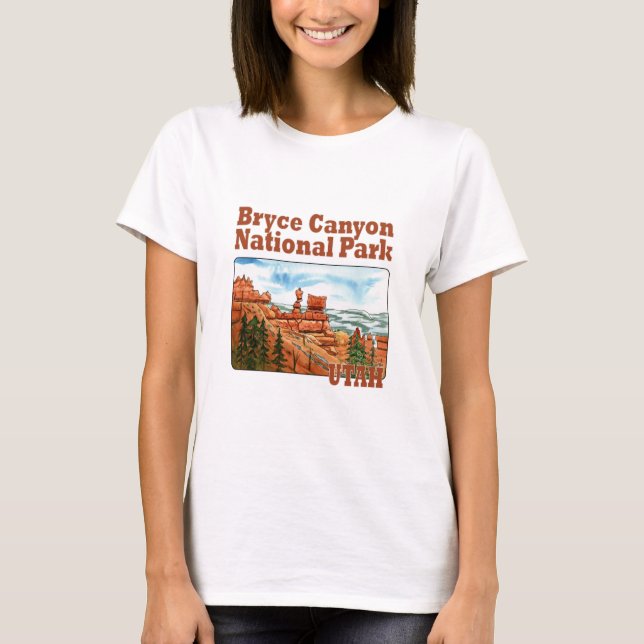 Nationalpark bryce canyon, utah T-Shirt (Vorderseite)