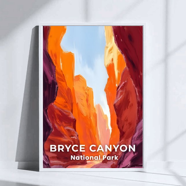 Nationalpark Bryce Canyon | Utah Travel Poster (Von Creator hochgeladen)