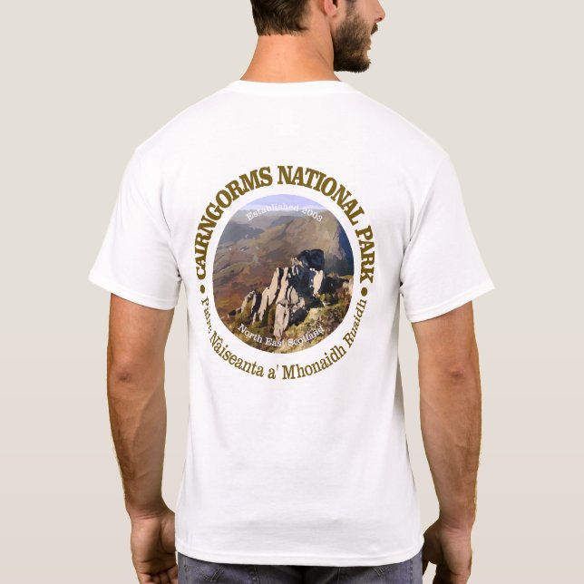 Nationalpark Cairngorms T-Shirt (Rückseite)