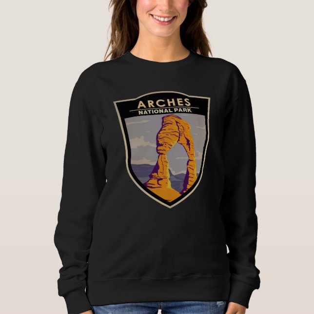 Nationalpark California Arche Vintag Sweatshirt (Vorderseite)