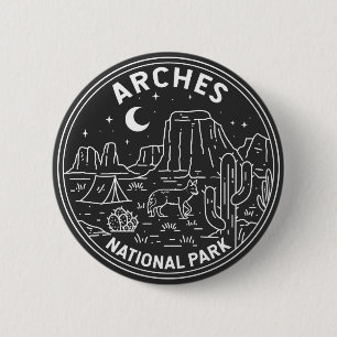 Nationalpark California Button