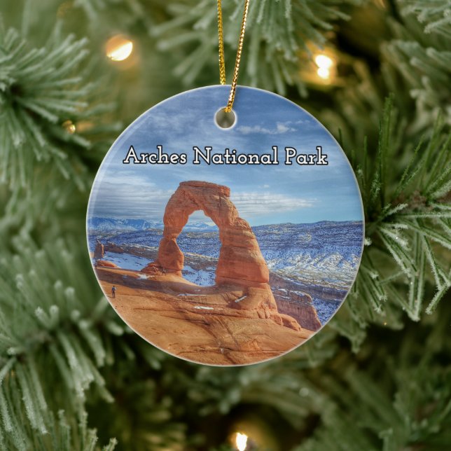 Nationalpark California Keramik Ornament (Baum)